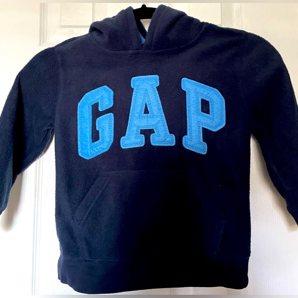 BabyGap Toddler Boy’s Pullover Hoodie- Navy Blue, 4T